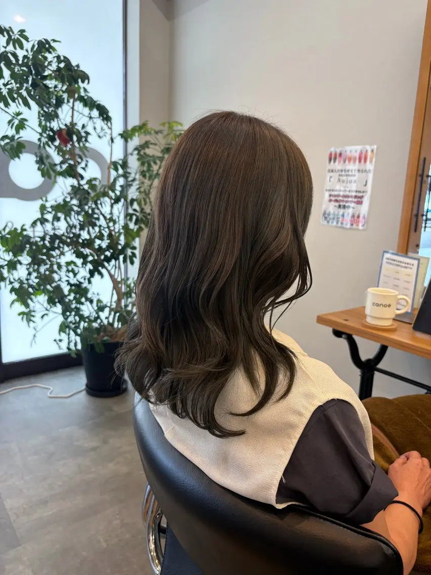 【レッスンモデル】ケアカラーの写真