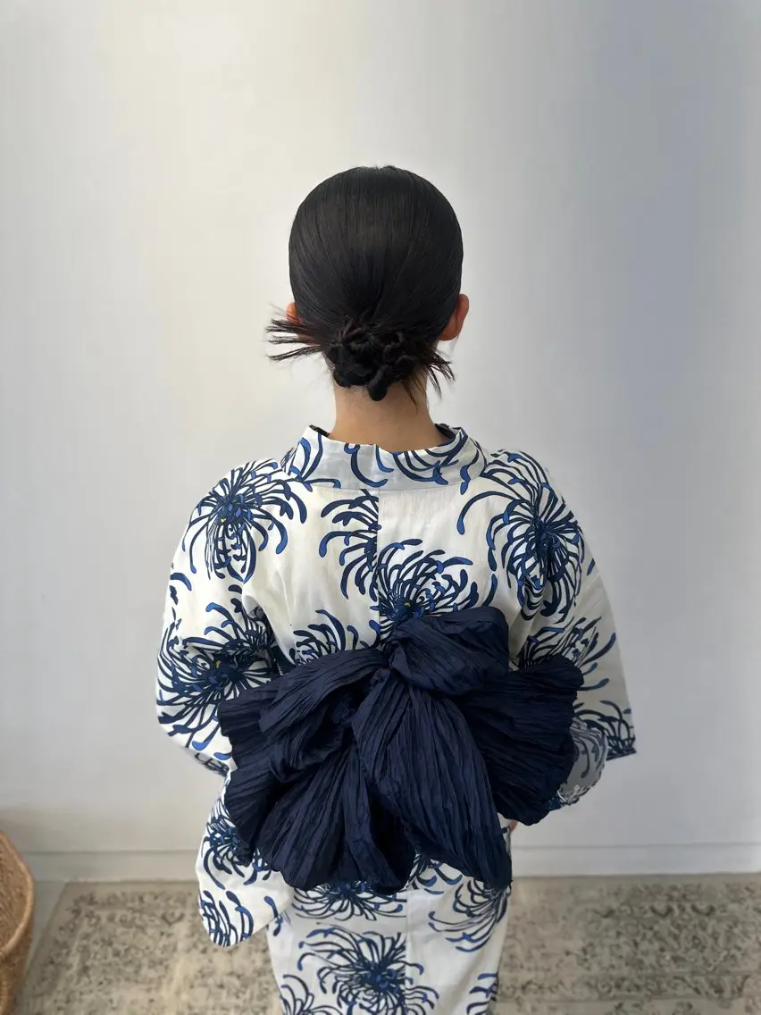 ヘアアレンジ 浴衣 ヘアメイク🌷 着付👘ハルのヘアスタイル