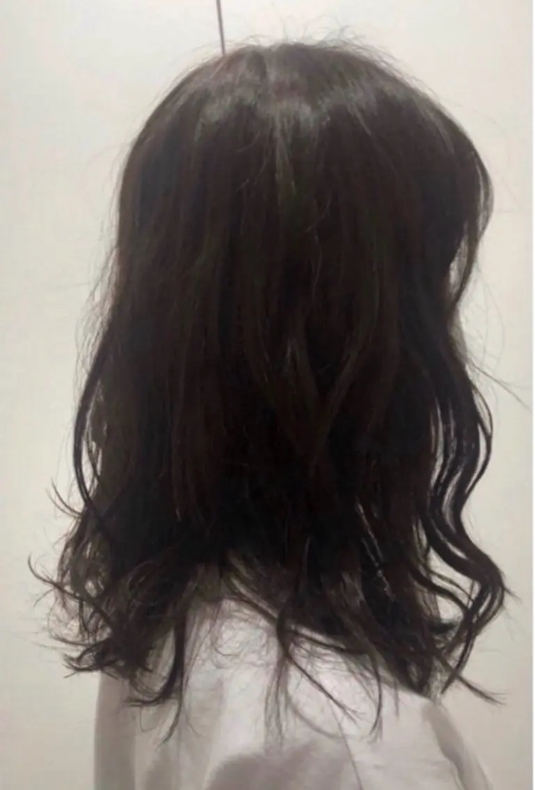 ミディアム パーマ ママ美容師 Tsuchiyaのヘアスタイル
