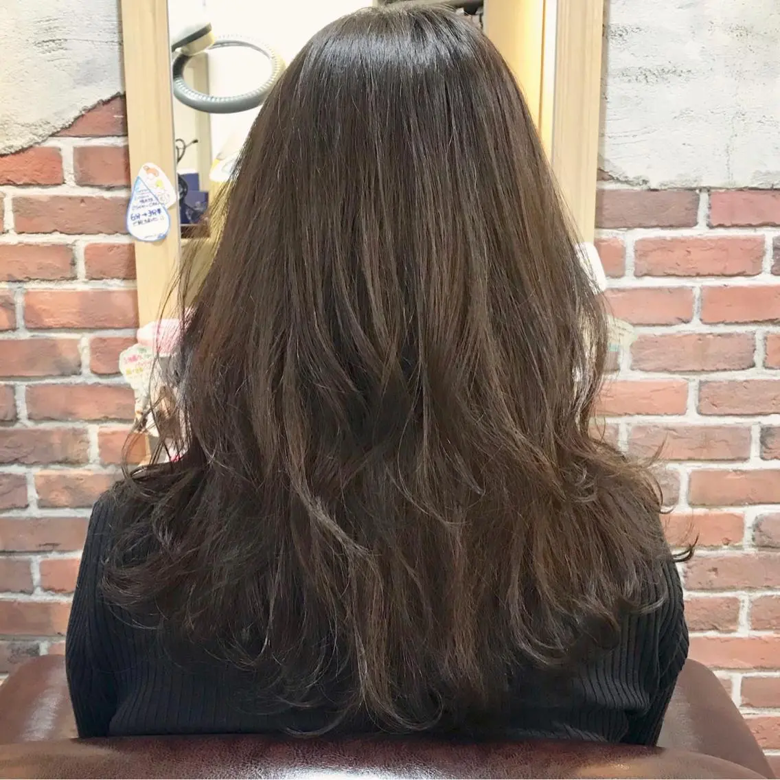 ロング カラー カット ヘアカラー レイヤーカット/ 根本瑠実のヘアスタイル