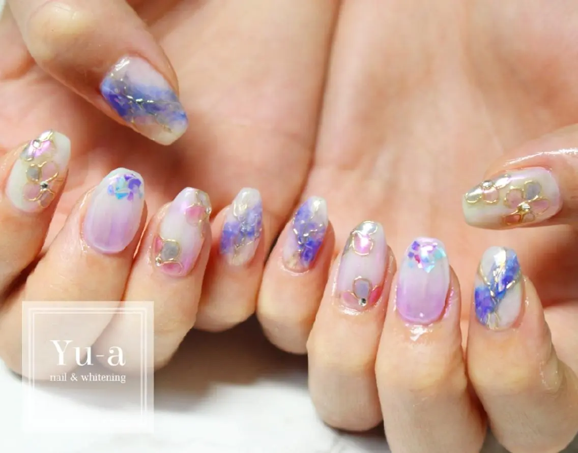 ネイル ハンドネイル フットネイル yu-a☆   柏ネイルのネイルデザイン