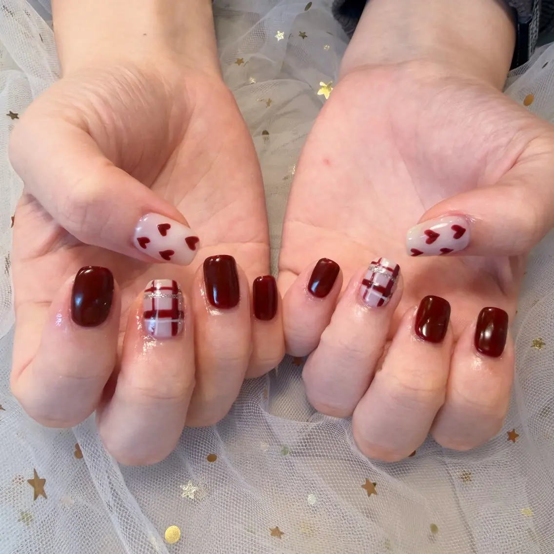 ネイル ハート U.MI Nail Salonのネイルデザイン