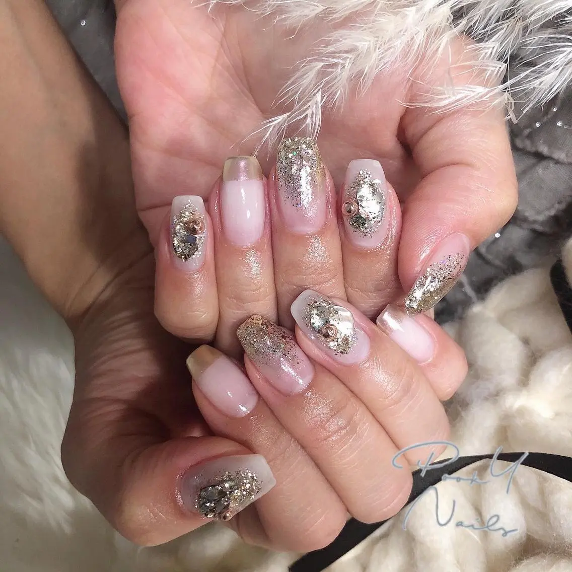 ネイル ジェルネイル ハンドネイル Pooky nailsのネイルデザイン