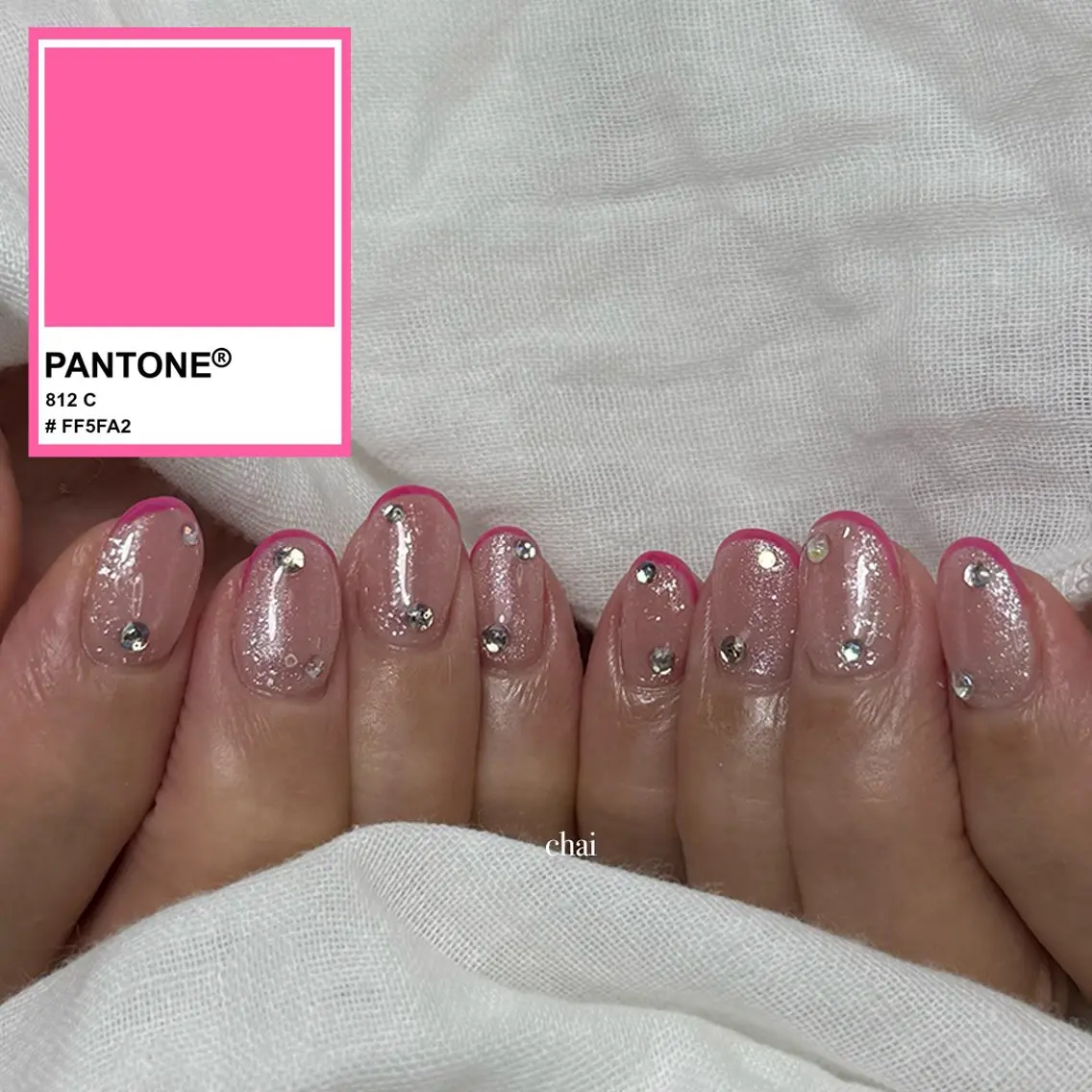 ネイル ピンク ハンドネイル chai nail + eye📍鶴橋のネイルデザイン