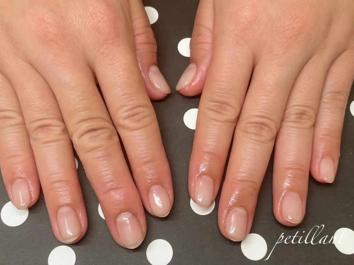 ネイル クリアネイル nail salon petillantのネイルデザイン