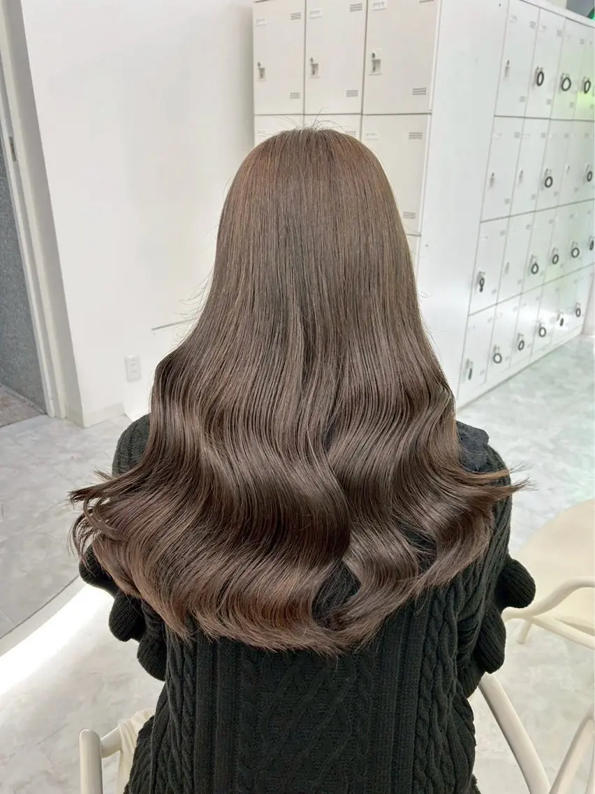ロング カラー ヘアカラー 中韓レイヤー/ ブラウン🤎はやとのヘアスタイル