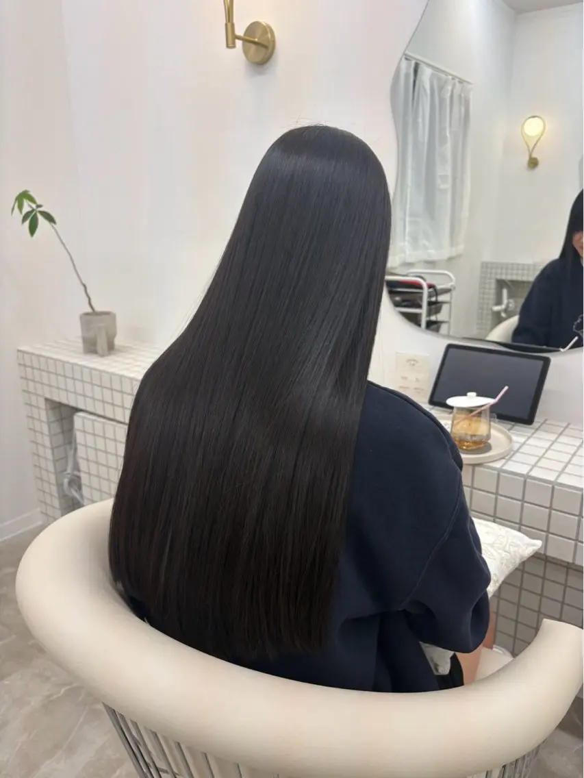 ロング 髪質改善 トリートメント トリートメント 古堅 一正のヘアスタイル