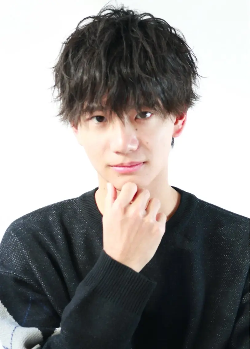 ショート パーマ メンズ メンズパーマ ツイストスパイラルパーマ スパイラルパーマ 西村 友佑のヘアスタイル