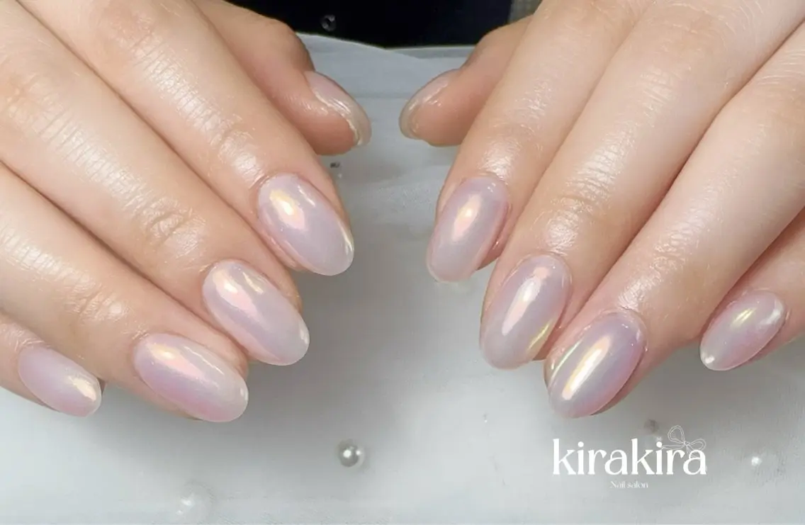 ネイル 入学式 フットネイル 卒業式 キラキラネイル マグネットネイル Kirakira Nail salonのネイルデザイン