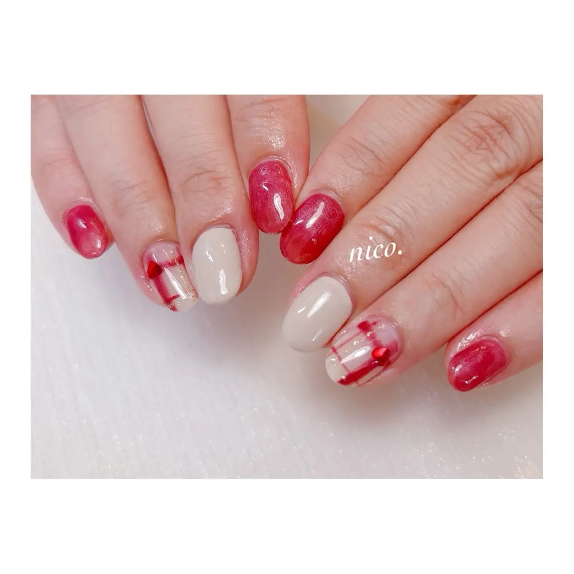 ネイル ハンドネイル フットネイル nailsalon nico.のネイルデザイン