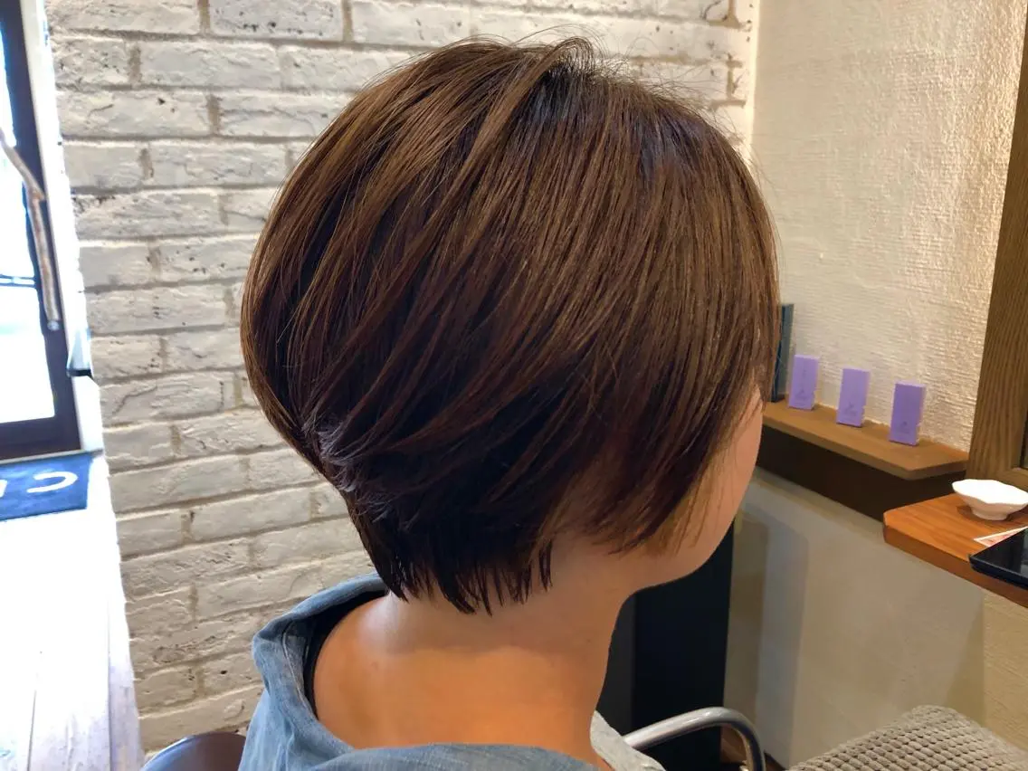 ショート ショートヘア カット トリートメント 野中 洋介のヘアスタイル
