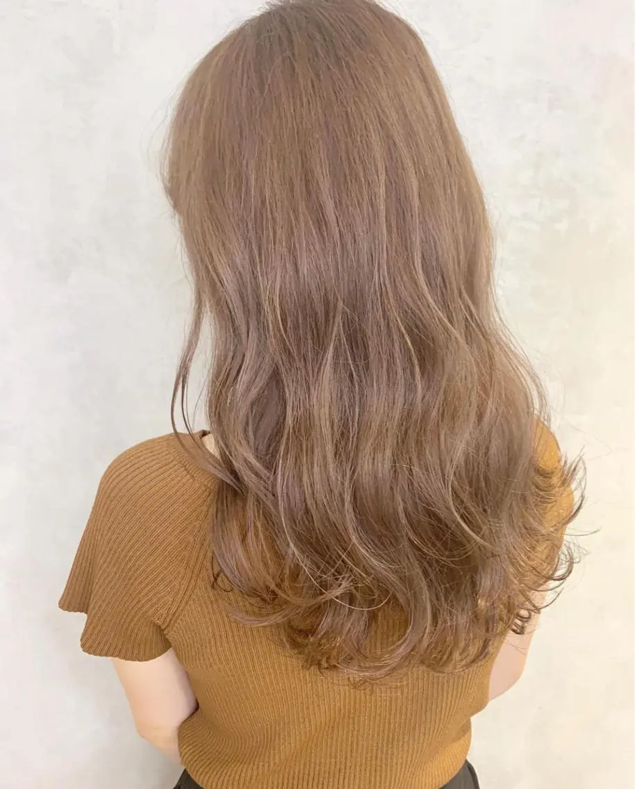透明感UP💎ダブルケアカラーの写真