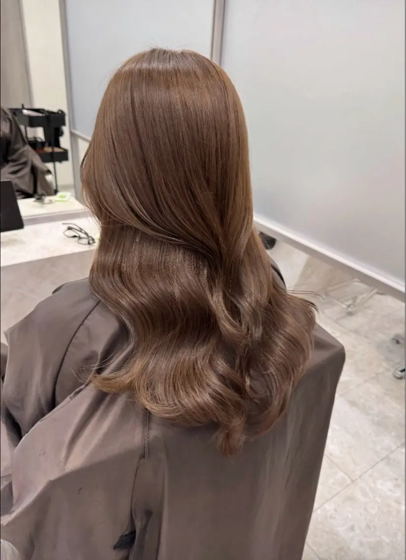 セミロング カラー カット ヘアカラー 髪質改善/札幌/大通 店長 ヨシカワアツシのヘアスタイル