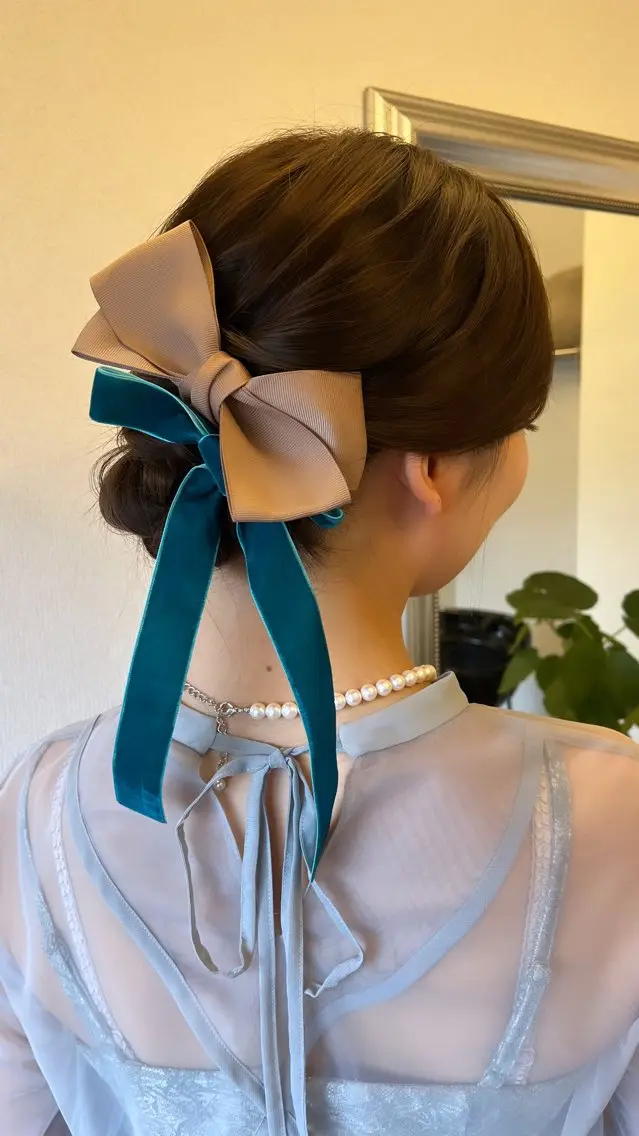 ミディアム カラー パーマ ヘアアレンジ yukimi .のヘアスタイル