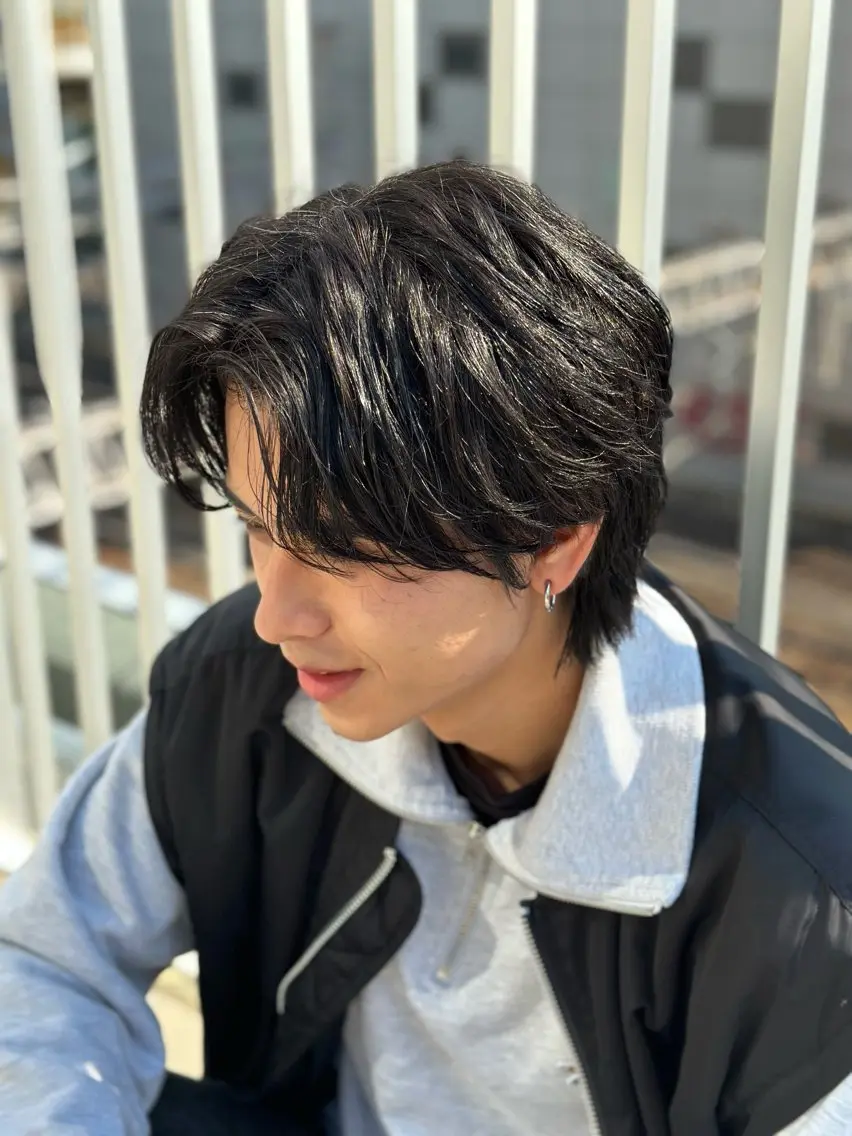 パーマ メンズ 【メンズ特化美容師】 山﨑 凌のヘアスタイル