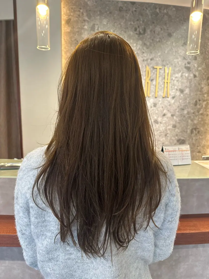 カラー 松田 友紀のヘアスタイル