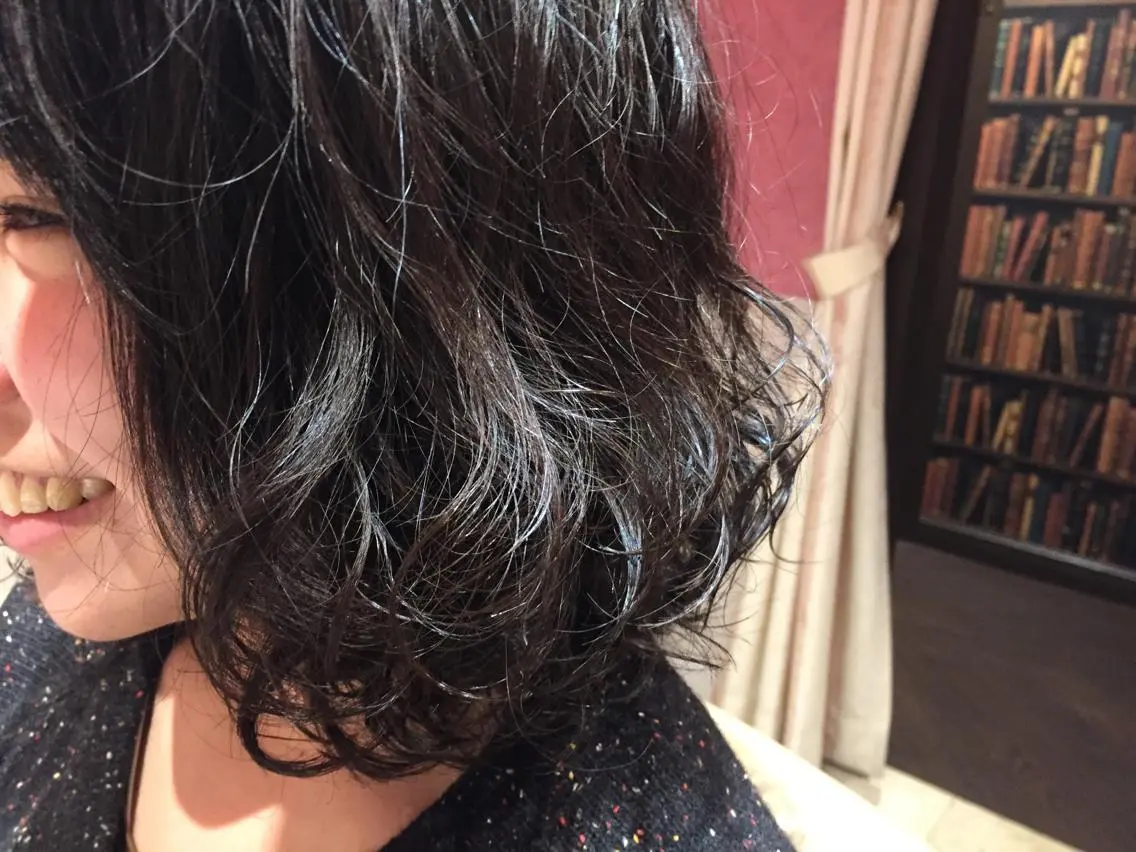ショート カラー パーマ ヘアアレンジ メンズ キッズ ネイル マツエク・マツパ メンズパーマ デジタルパーマ 韓国ヘア♡おくれ毛♡ ボブ♡sayakaのヘアスタイル
