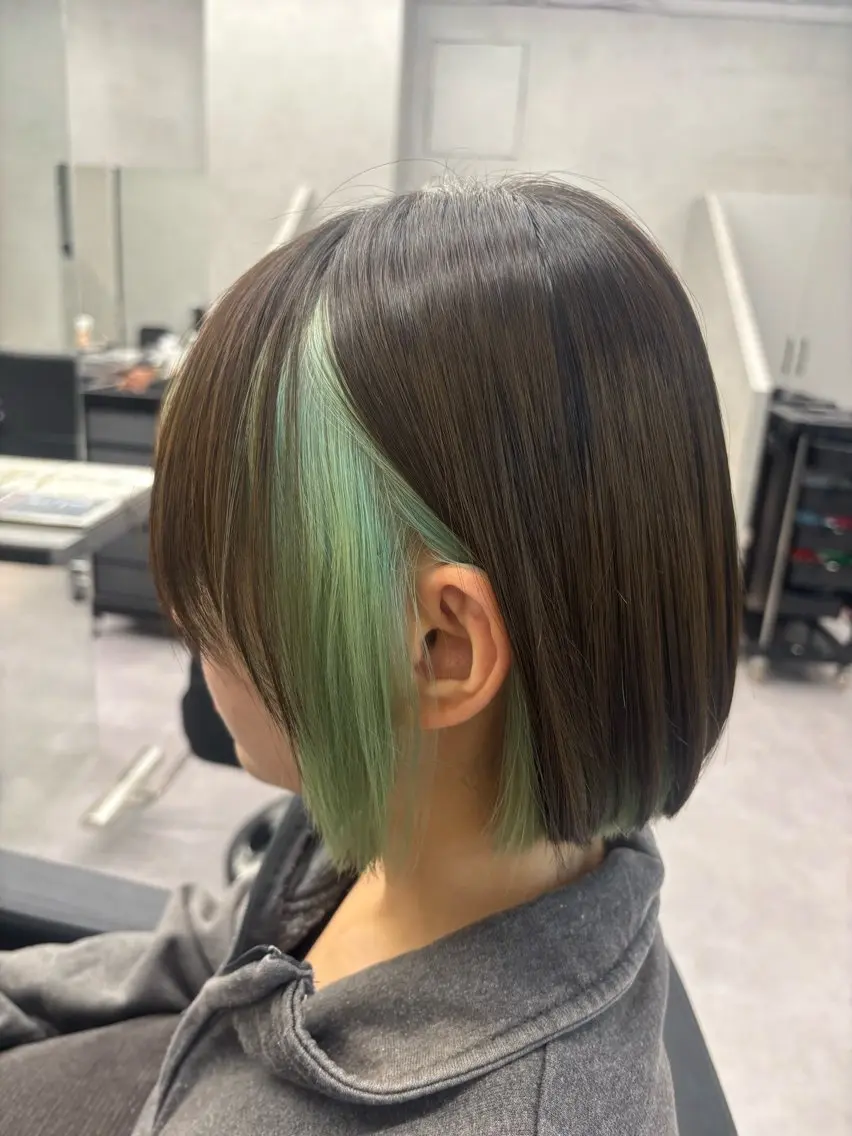 ショート ヘアカラー モデル募集【急募】 神田梨世🪼のヘアスタイル