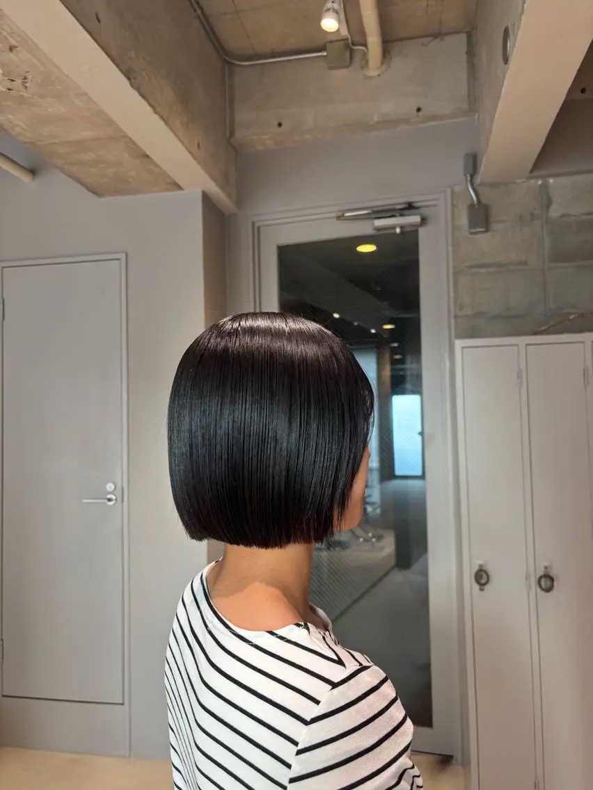 ショート 縮毛矯正 艶髪🫧 Suzunaのヘアスタイル