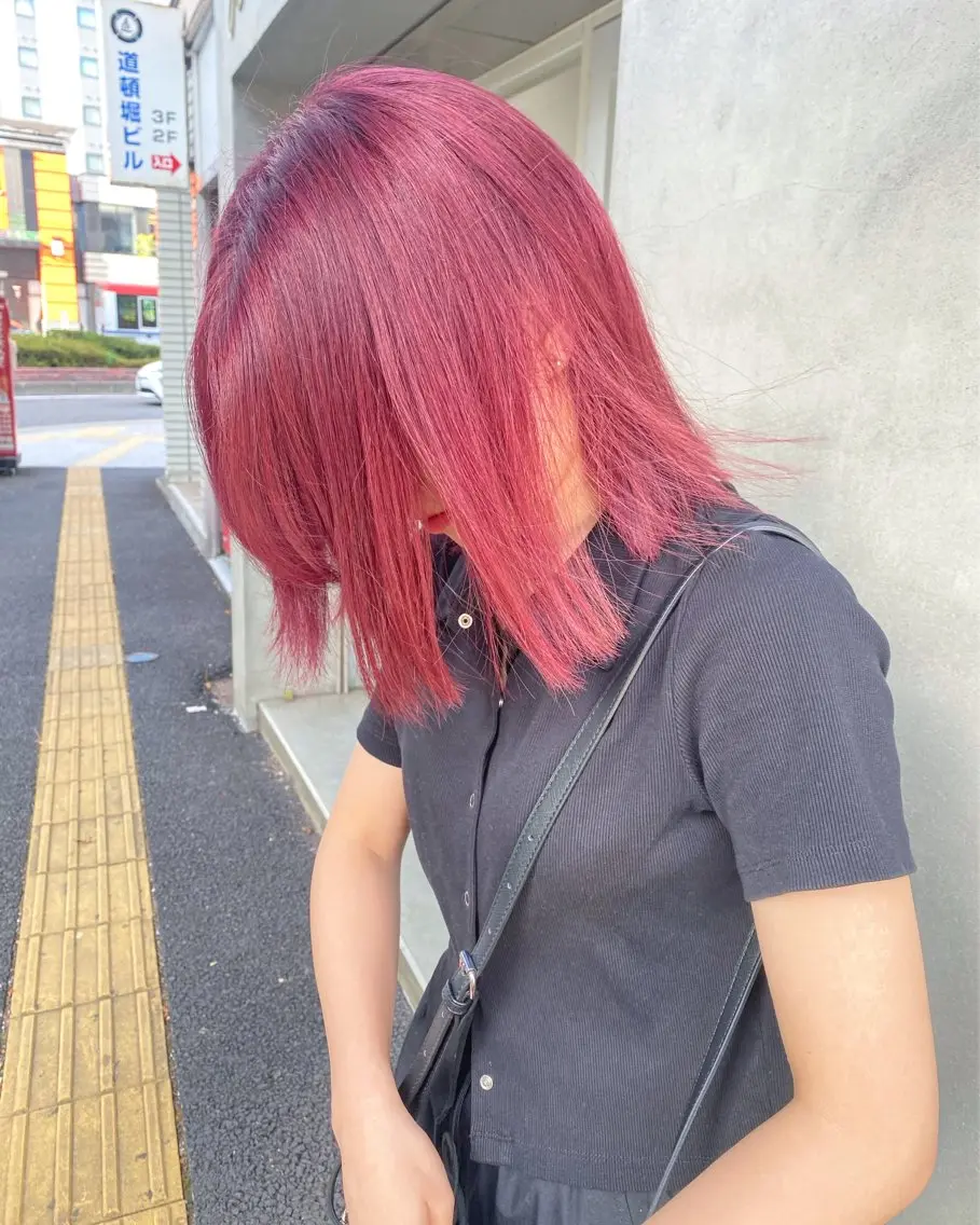セミロング カラー SHICENEケイ レイヤーカット🦋のヘアスタイル