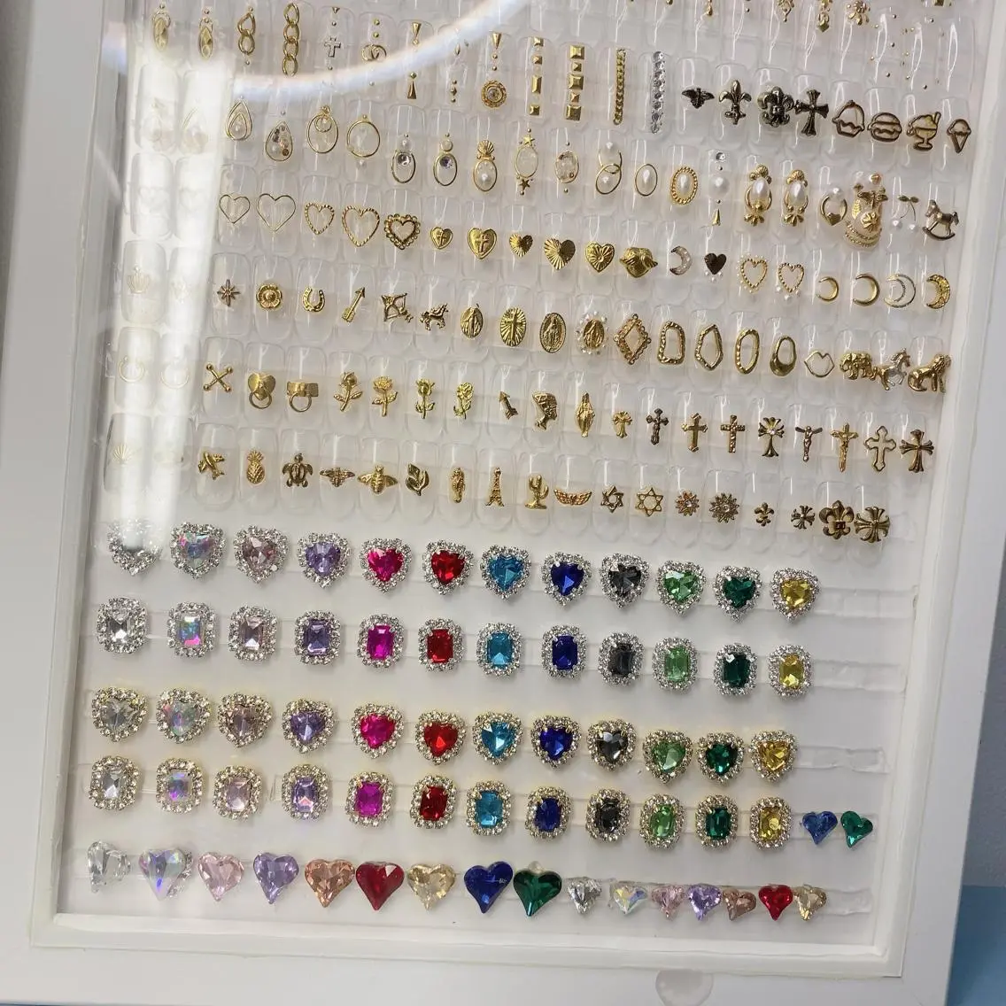 ネイル 渋谷／チップ長さ出し 👑アプレgel-xのネイルデザイン