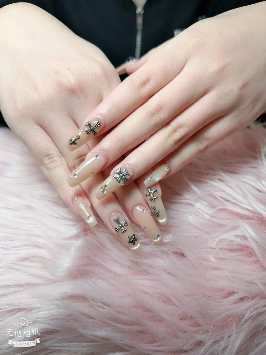 ネイル 長さ出し フレンチネイル グラデーション 韓国ネイル マグネットネイル ハンドネイル VB HEAVEN nailのネイルデザイン