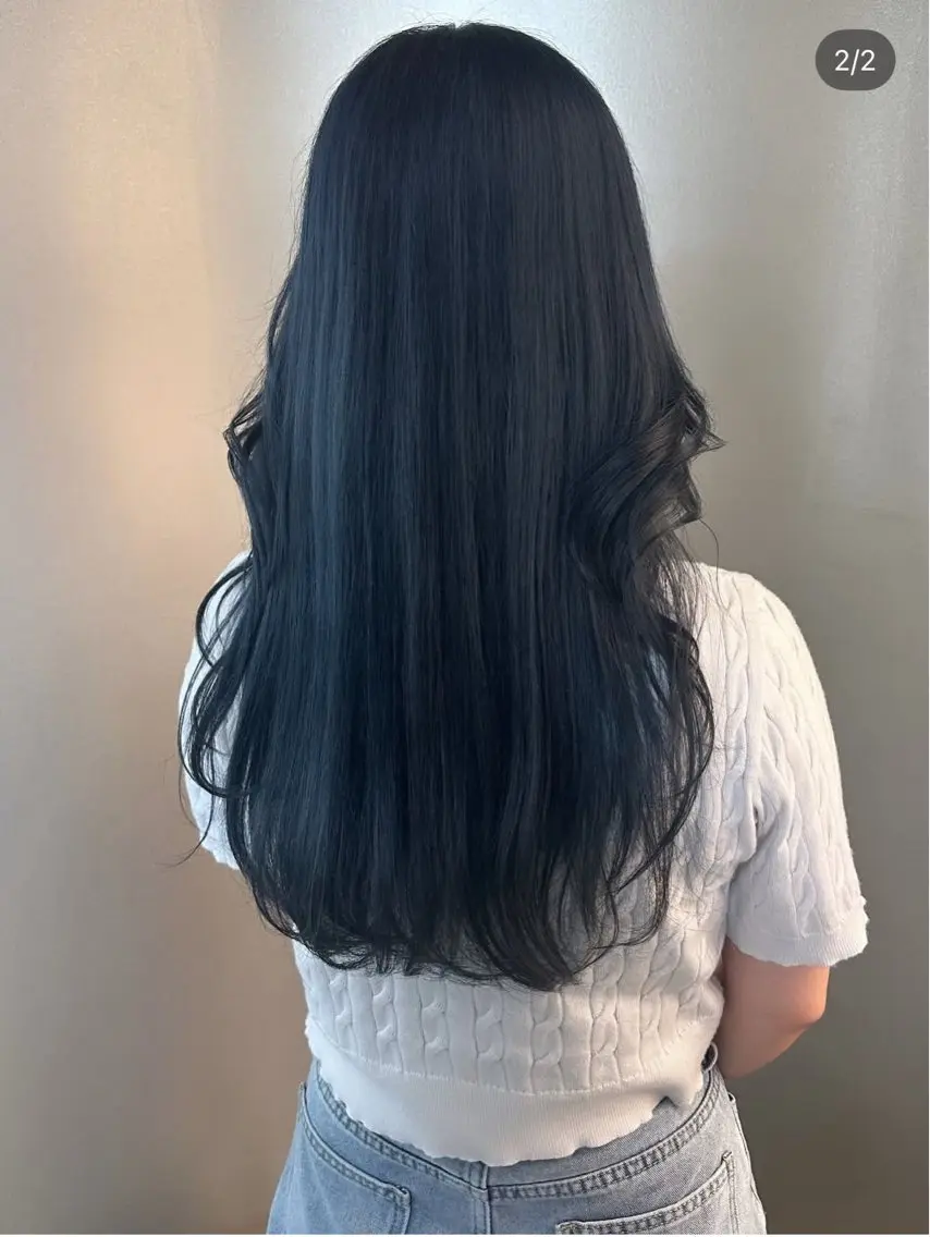 ロング ヘアカラー トリートメント 【川崎で叶う艶髪✨】 ニーナ/川崎駅のヘアスタイル