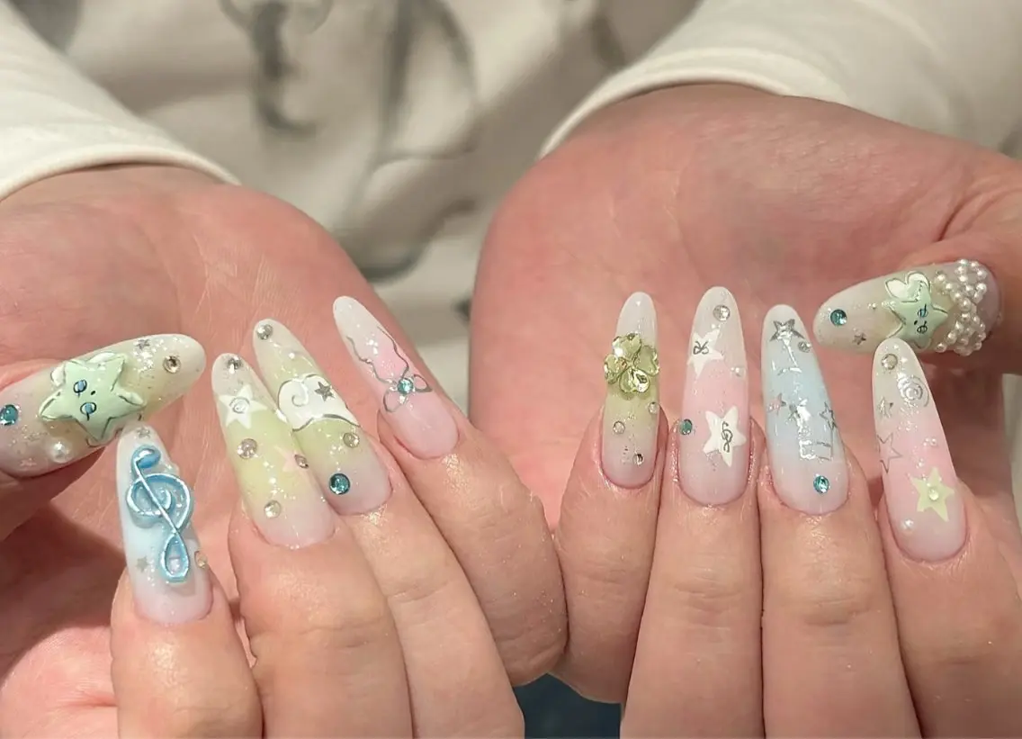 ネイル ハンドネイル ハンドケア 🍑 momo_nailのネイルデザイン