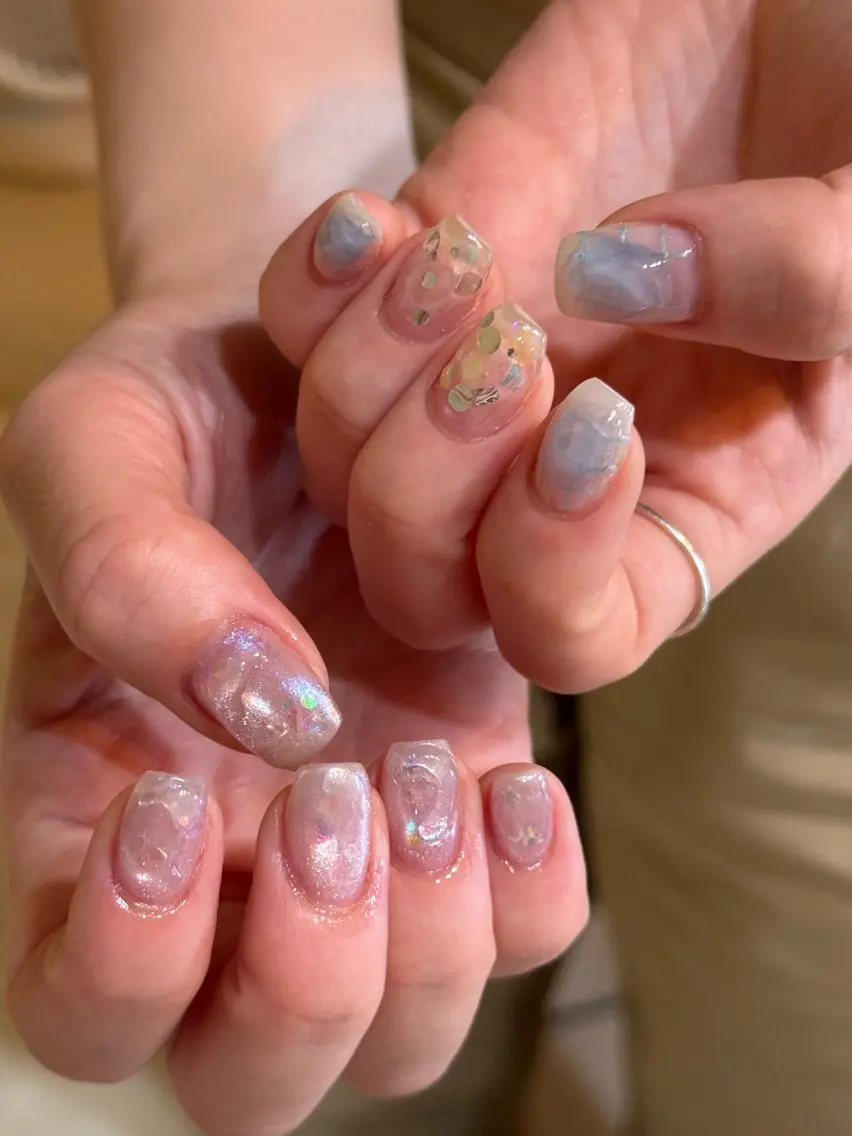 ネイル ニュアンスネイル ハンドネイル ayaka naruのネイルデザイン