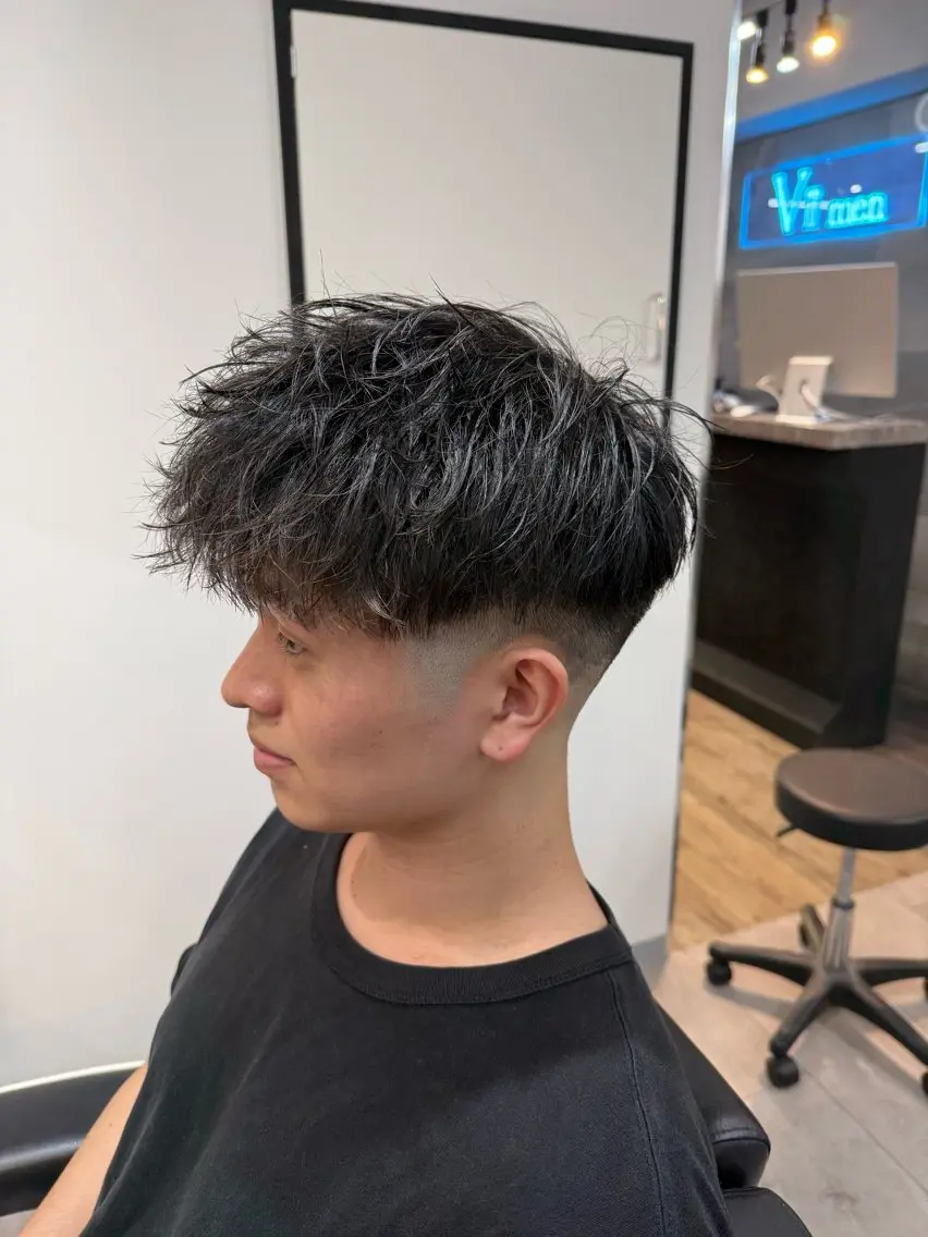 メンズ カット 直毛改善特化美容師/ 大森雄貴のヘアスタイル