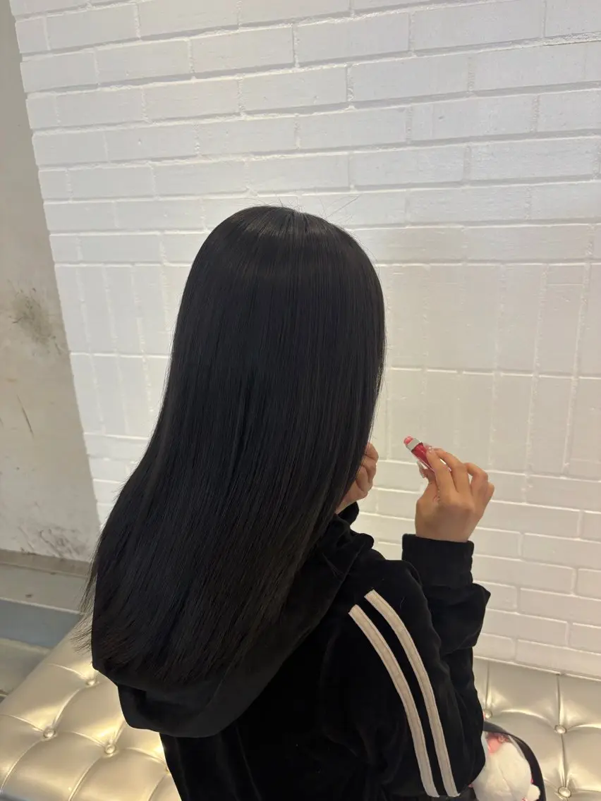 ミディアム カラー ヘアアレンジ 💟艶髪ワンカラー 💟/ミオのヘアスタイル