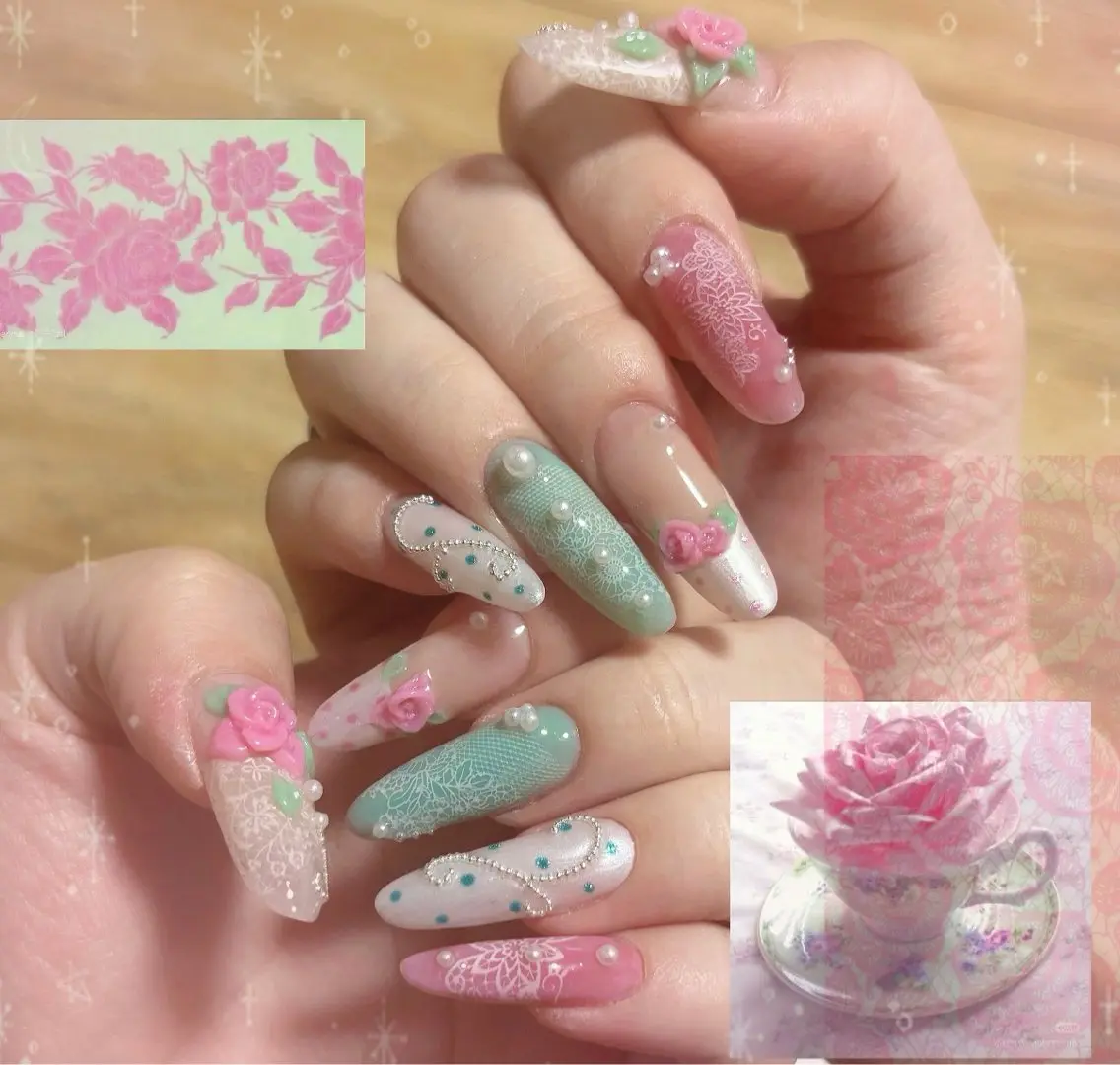 ネイル ハンドネイル WO MIAO💎のネイルデザイン