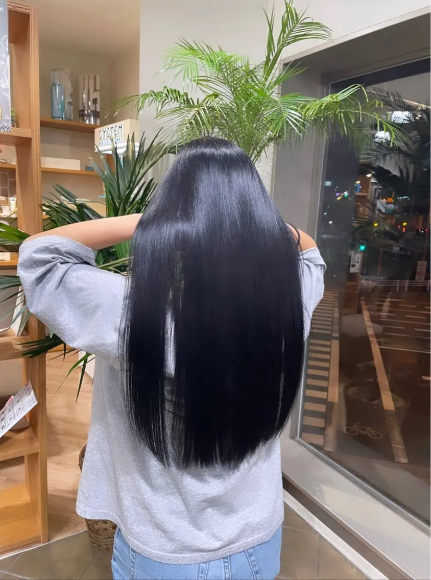 【カット】+【髪質改善縮毛矯正】の写真