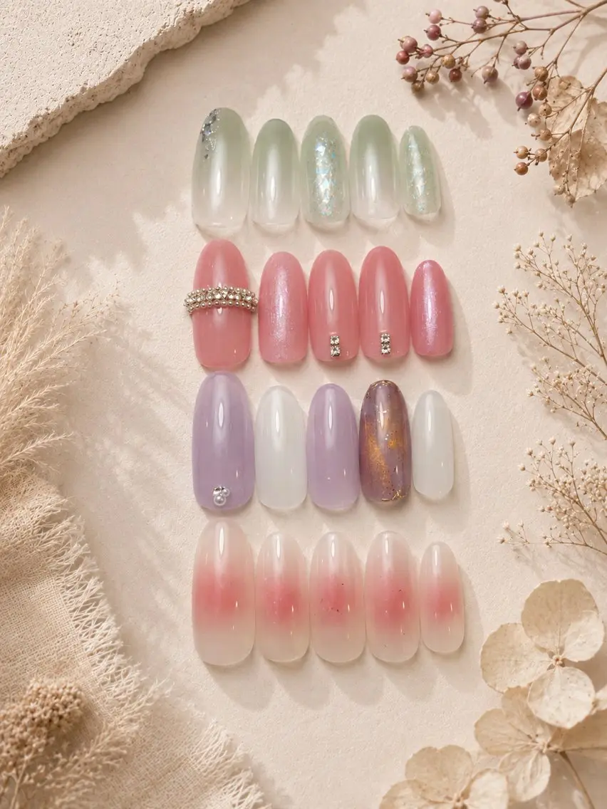 ネイル シンプルネイル ハンドネイル 内田 彩佳のネイルデザイン