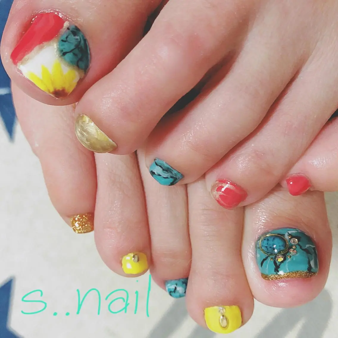 ネイル ハンドネイル フットネイル s..nail / MORITAのネイルデザイン