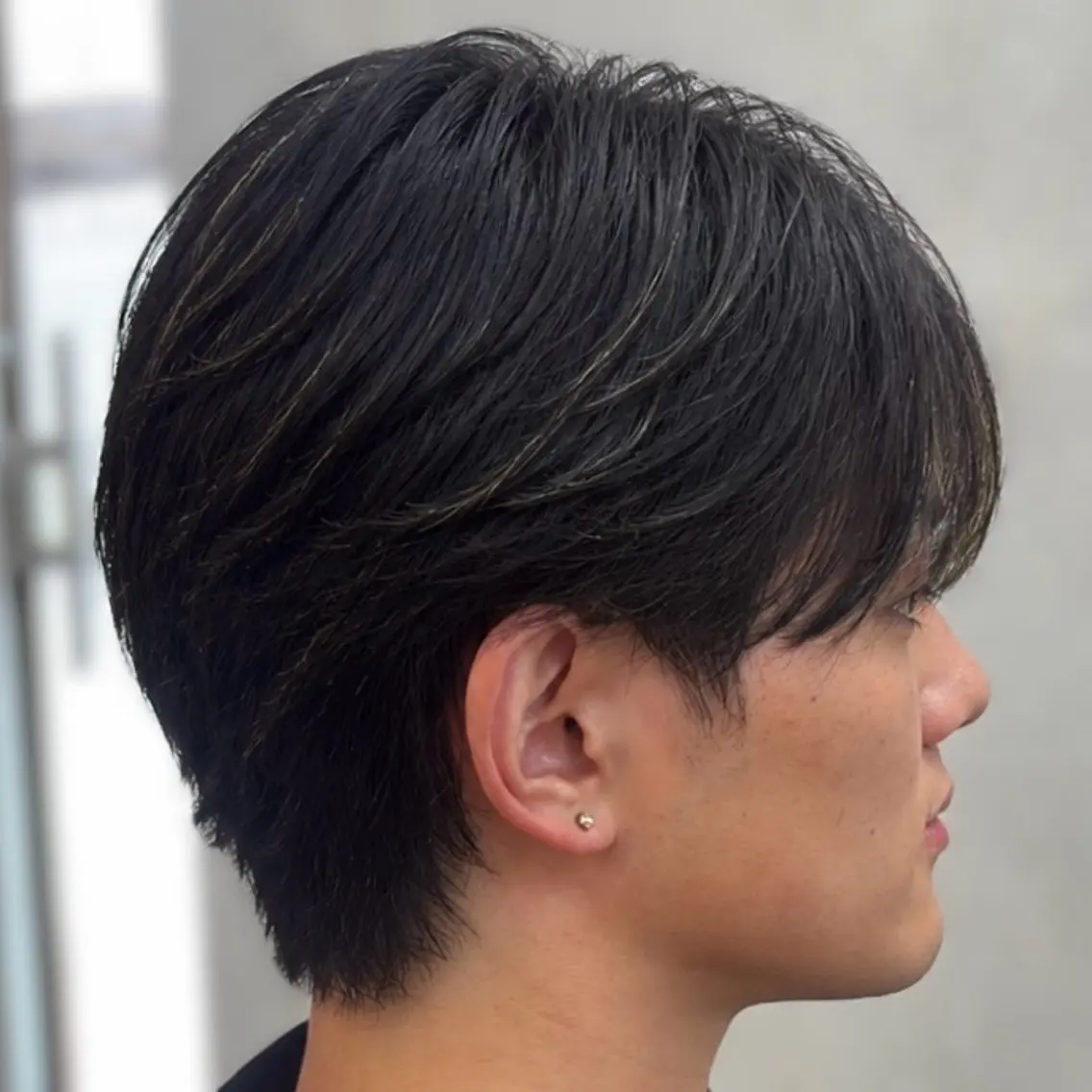 メンズ カット シースルーマッシュ 🍒毛流れ🖤アヤネのヘアスタイル