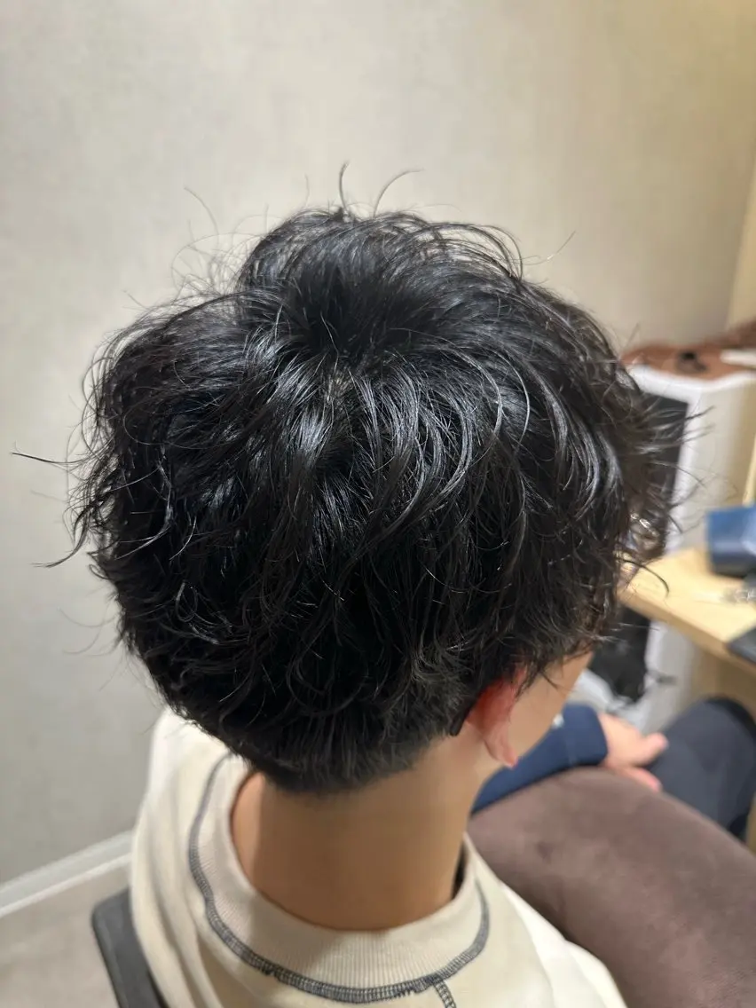 NEW☆魔法のバブル】マイクロバブル付きメンズカット¥3500の写真