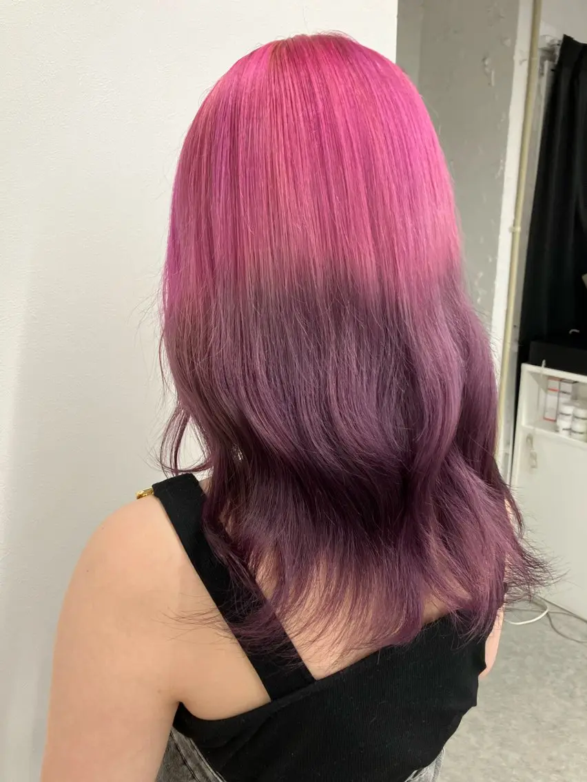 ロング カラー 💓色落ちまで綺麗な 垢抜けカラー💓のヘアスタイル