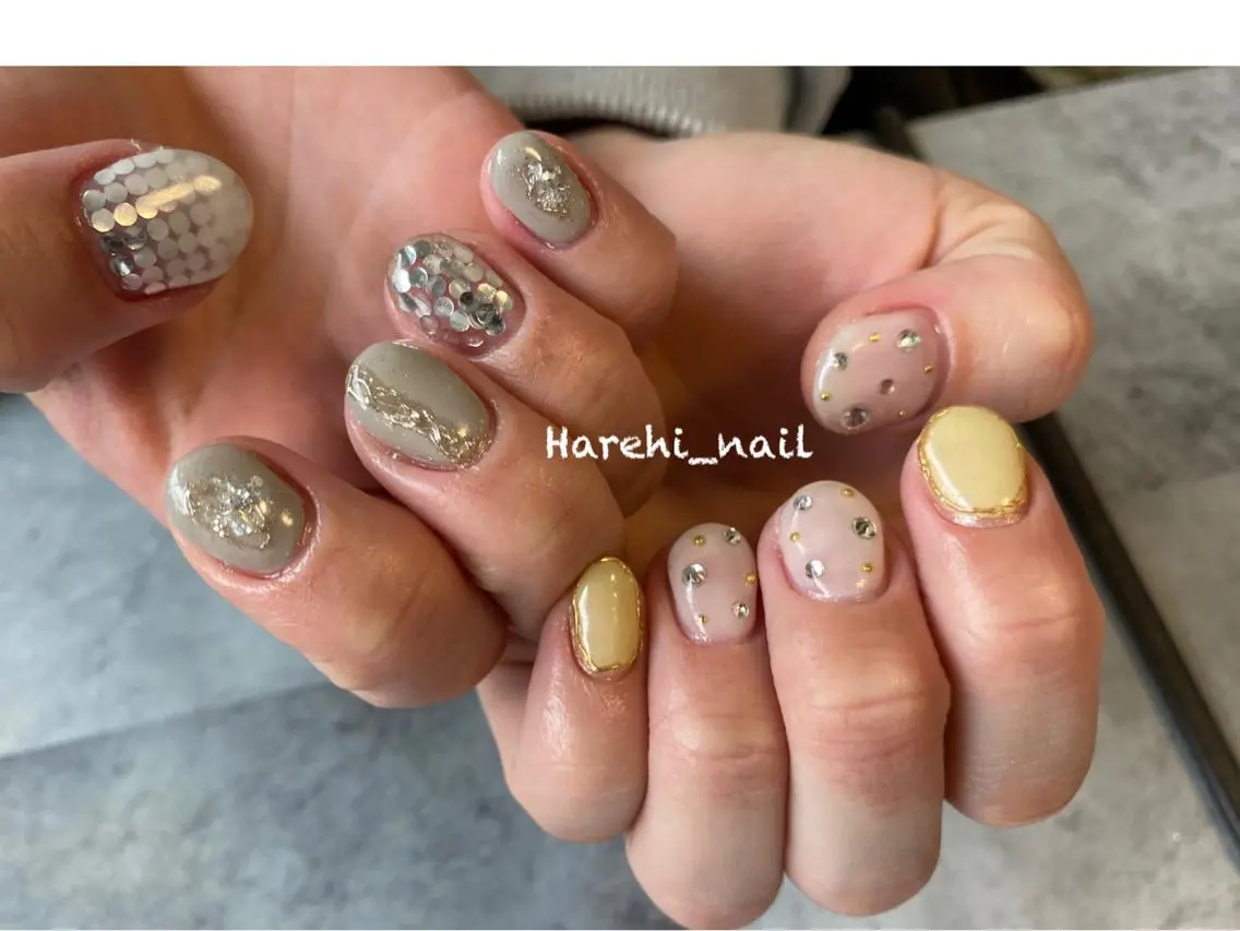 ネイル ハンドネイル Harehi_ nailのネイルデザイン