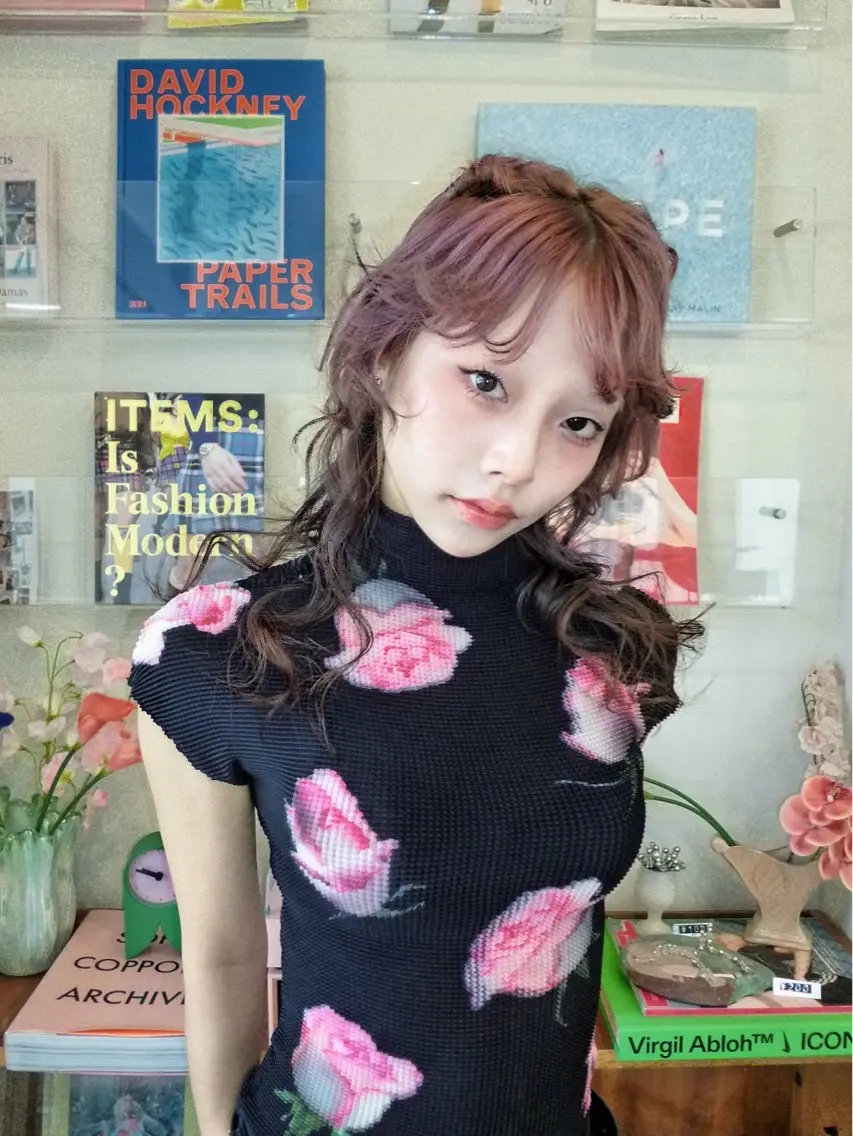 ブリーチリタッチ+カラーの写真