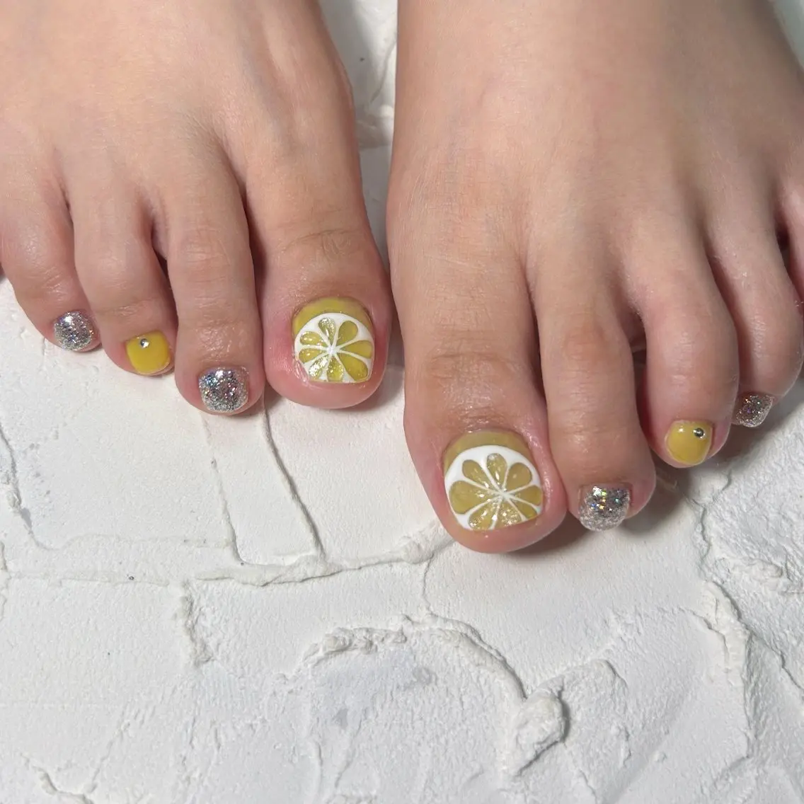 ネイル フットネイル Lofinails ちひろのネイルデザイン