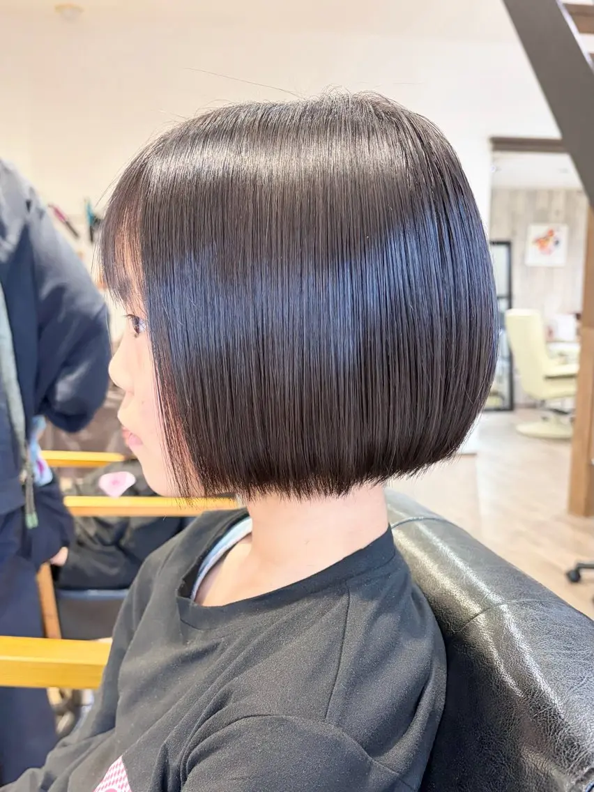 カット＋縮毛矯正＋トリートメント🪄の写真