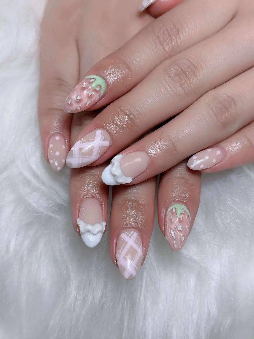 ネイル オーロラネイル チークネイル フットネイル フレンチネイル ハロウィン Lumi Shinokuboのネイルデザイン