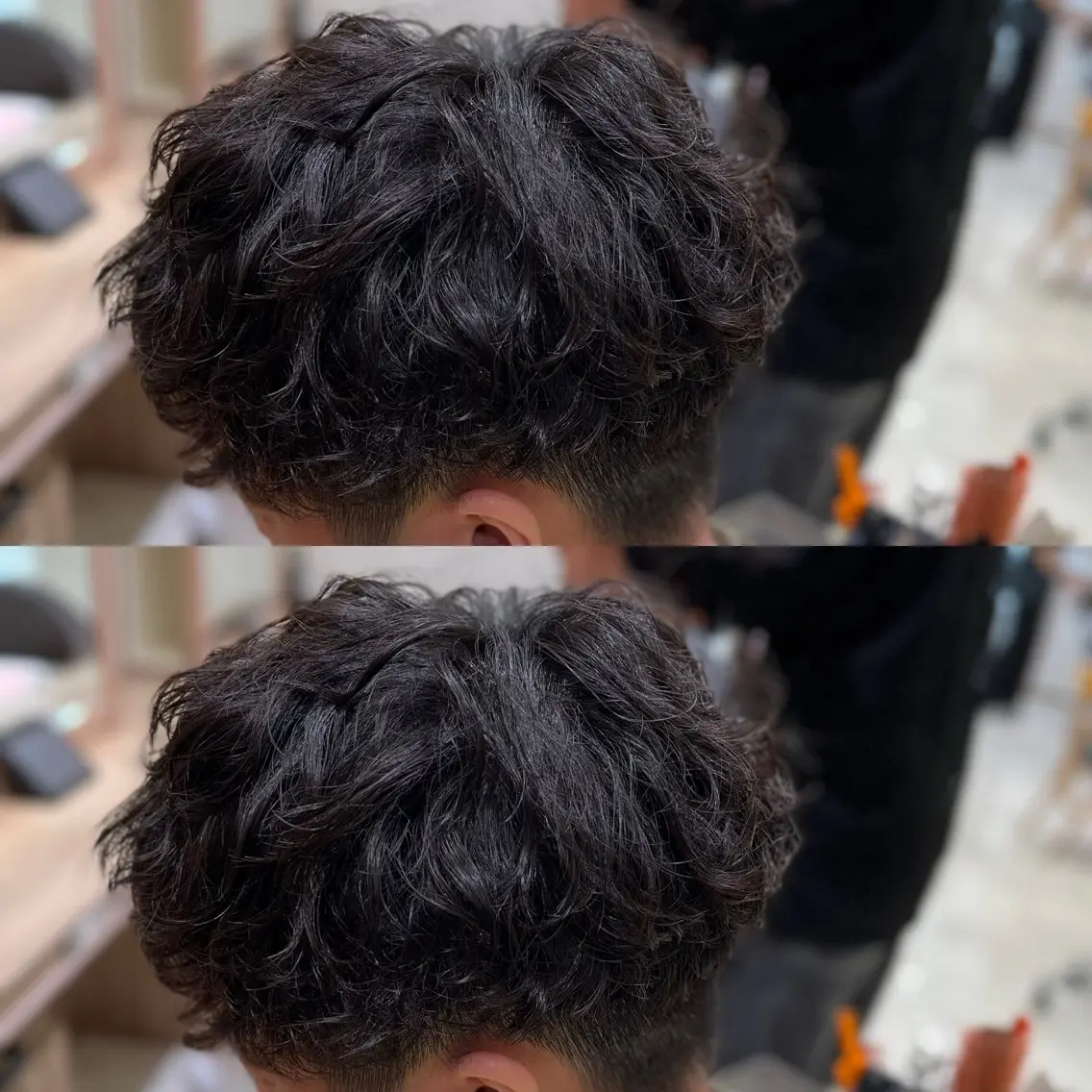 パーマ メンズ メンズパーマ ニュアンスパーマ スパイラルパーマ カット パーマ トリートメント ヘアセット 【メンズパーマ✨️ 髪質改善矯正】岩城のヘアスタイル