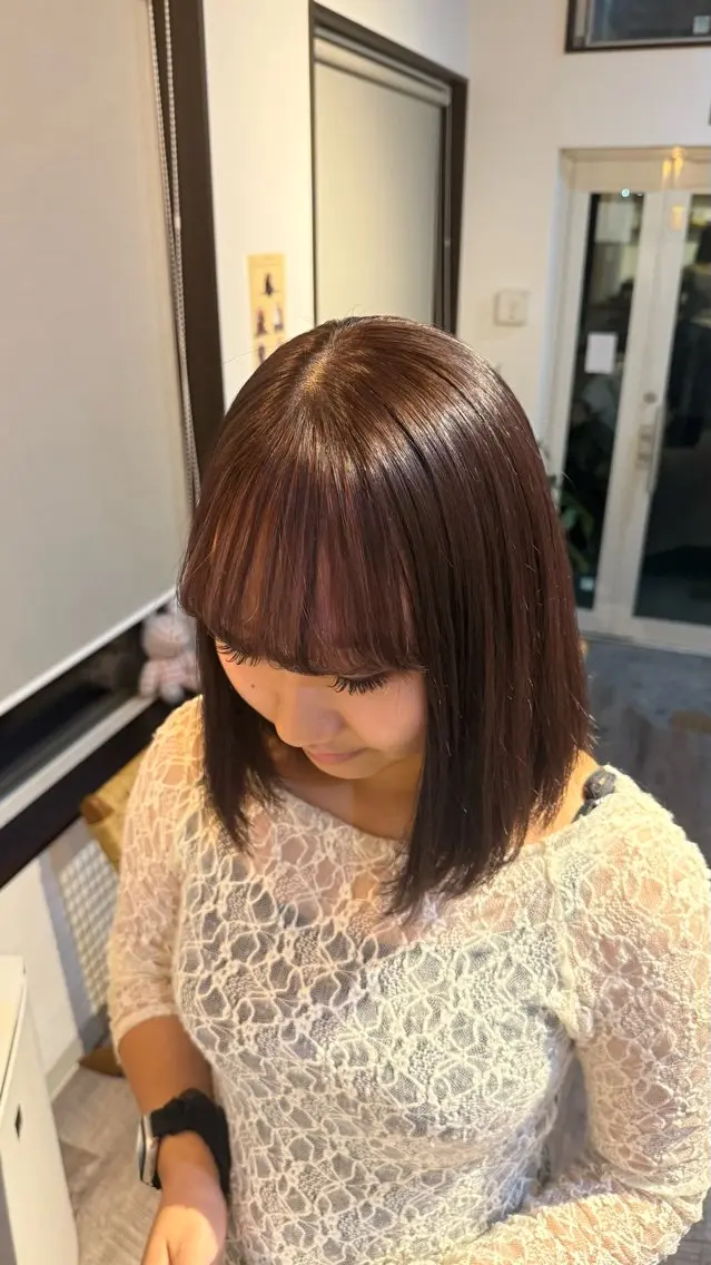 カラー 透明感カラー/湘南台 aiko🦋🌺のヘアスタイル