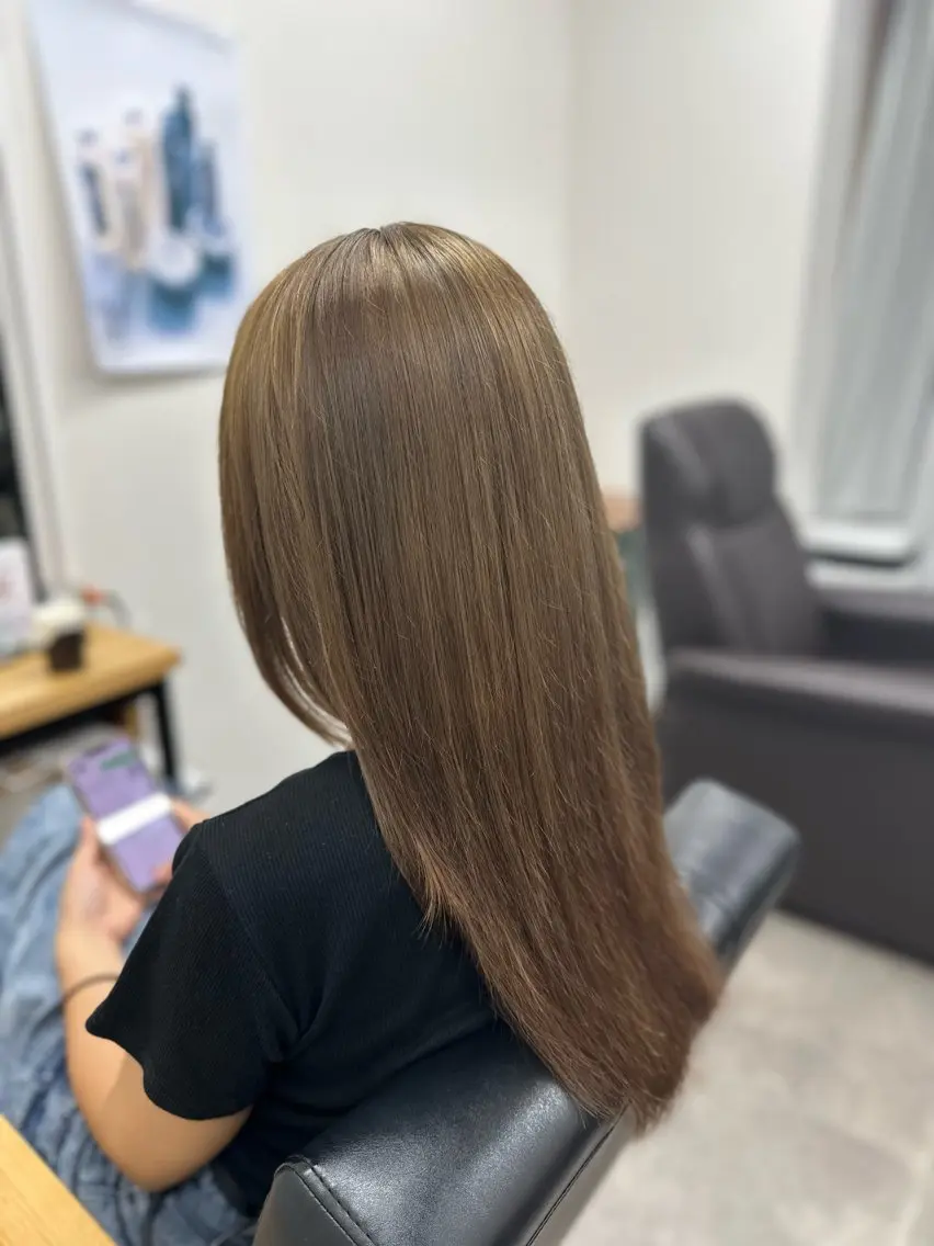 ロング カラー ヘアカラー トリートメント 0choir kodaiのヘアスタイル