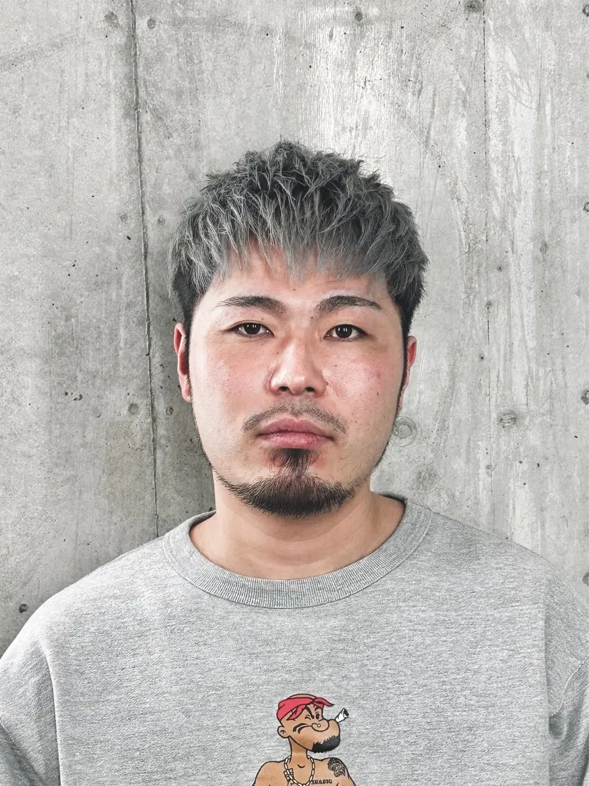 カラー メンズ 中原 祥太のヘアスタイル