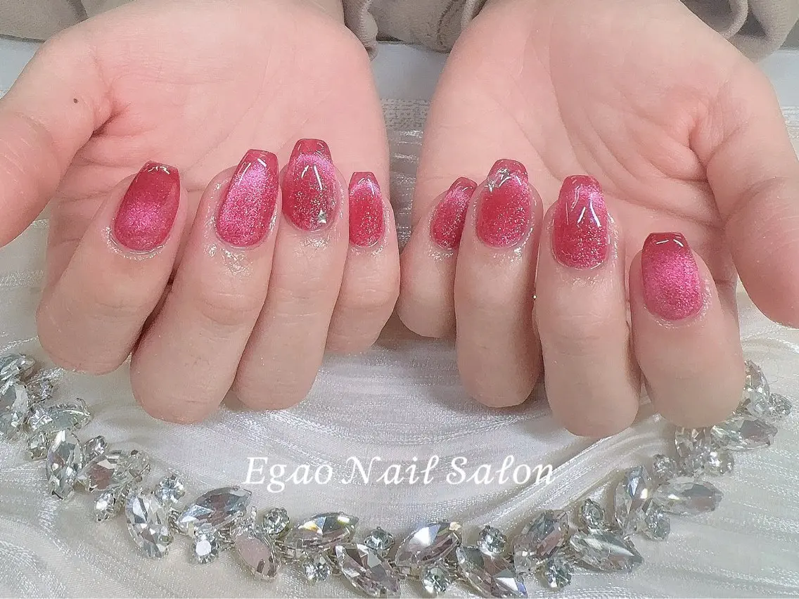 ネイル フットネイル ジェルネイル 韓国ネイル マグネットネイル メンズネイル ハンドネイル EGAO NAIL 錦糸町店のネイルデザイン