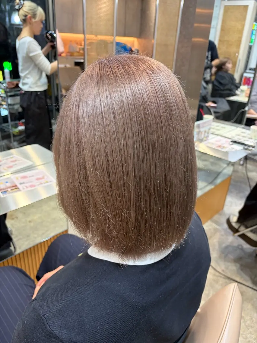 カラー ヘアカラー トリートメント ハイトーンカラー ／ひかる🌟のヘアスタイル