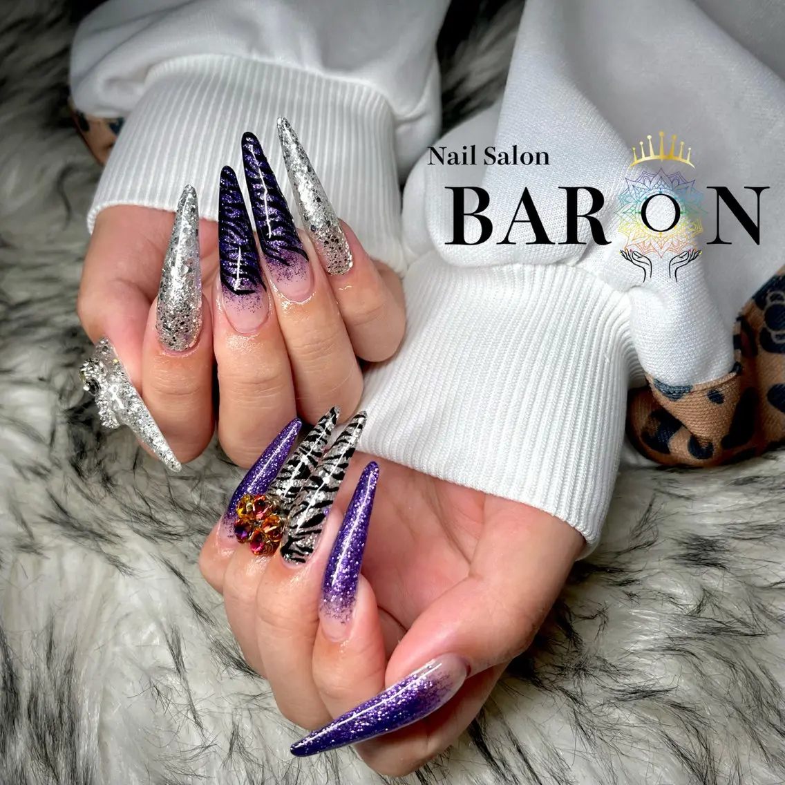 ネイル ハンドネイル ☆SAKI☆ BARON 店長のネイルデザイン